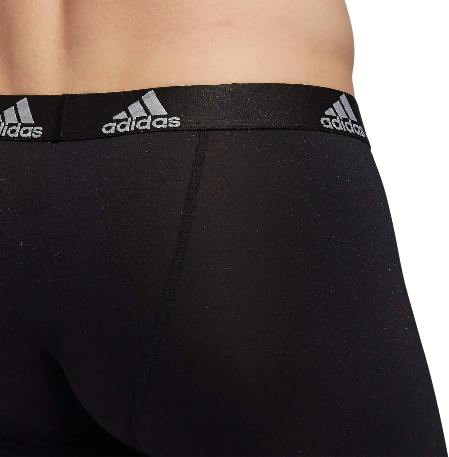 adidas Men's Performance 3-Pack Long Boxer Brief, Underwear Boxer Briefs - 3-Pack Long Men's Underwear Pack
