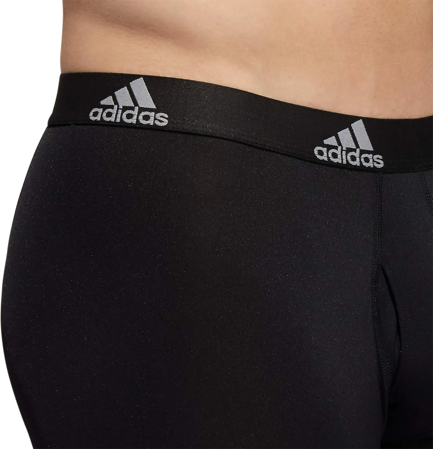 adidas Men's Performance 3-Pack Long Boxer Brief, Underwear Boxer Briefs - 3-Pack Long Men's Underwear Pack