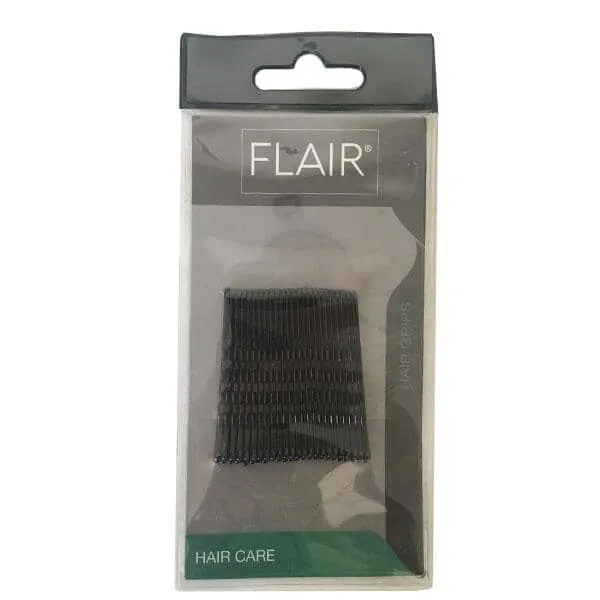 Black Hair Grips Small