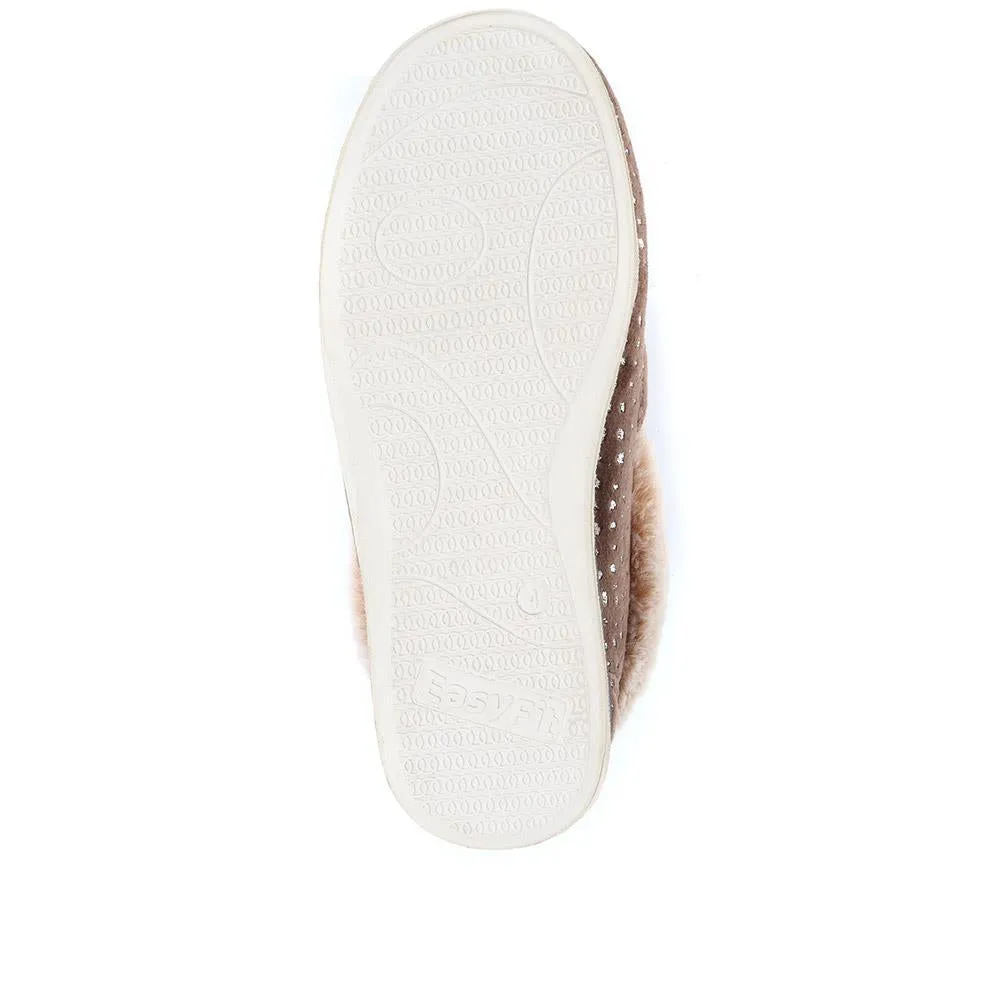 Extra Wide Fit Cosy Slippers - CELENE / 322 481