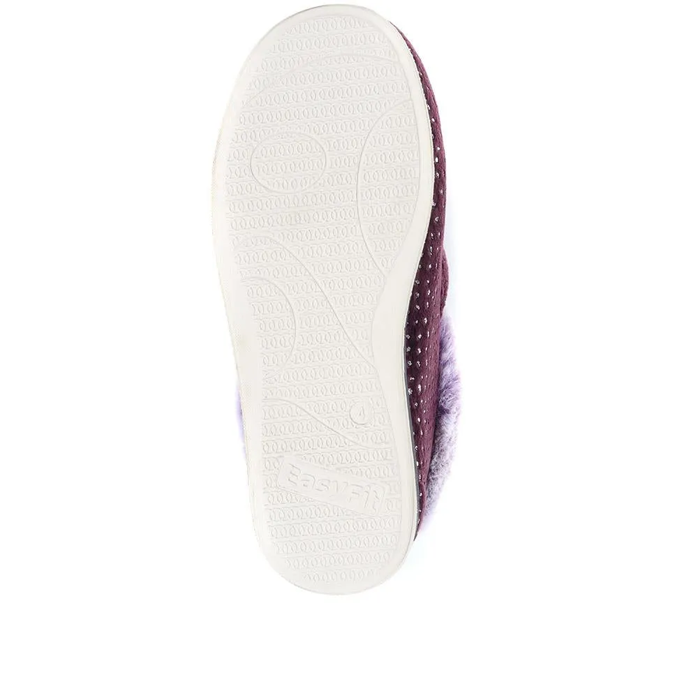Extra Wide Fit Cosy Slippers - CELENE / 322 481