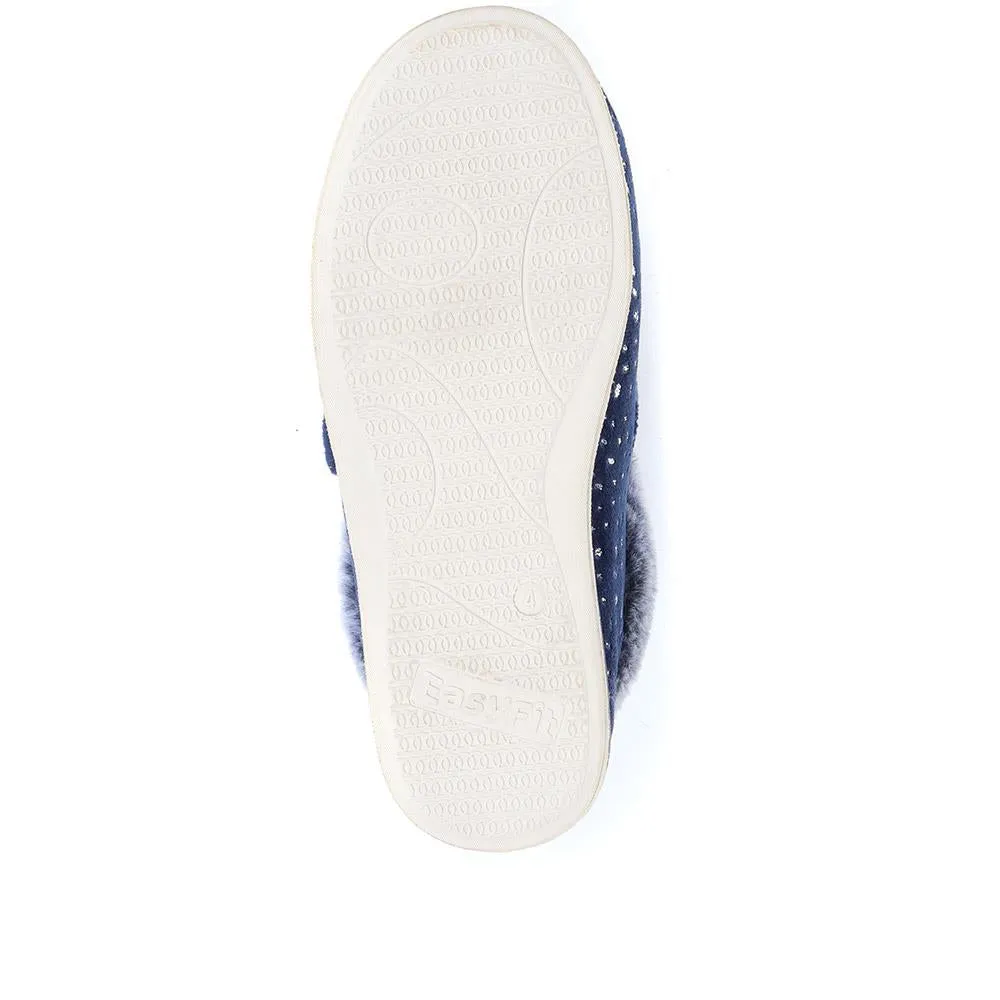 Extra Wide Fit Cosy Slippers - CELENE / 322 481