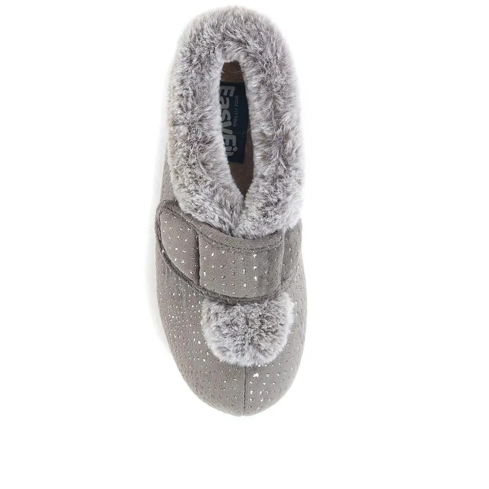 Extra Wide Fit Cosy Slippers - CELENE / 322 481