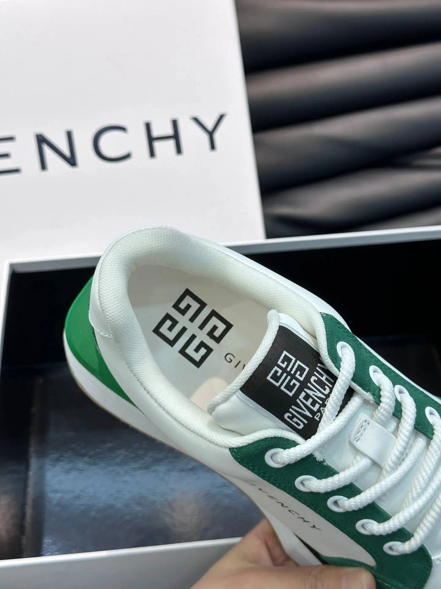 GVC Green and White Sneakers-020