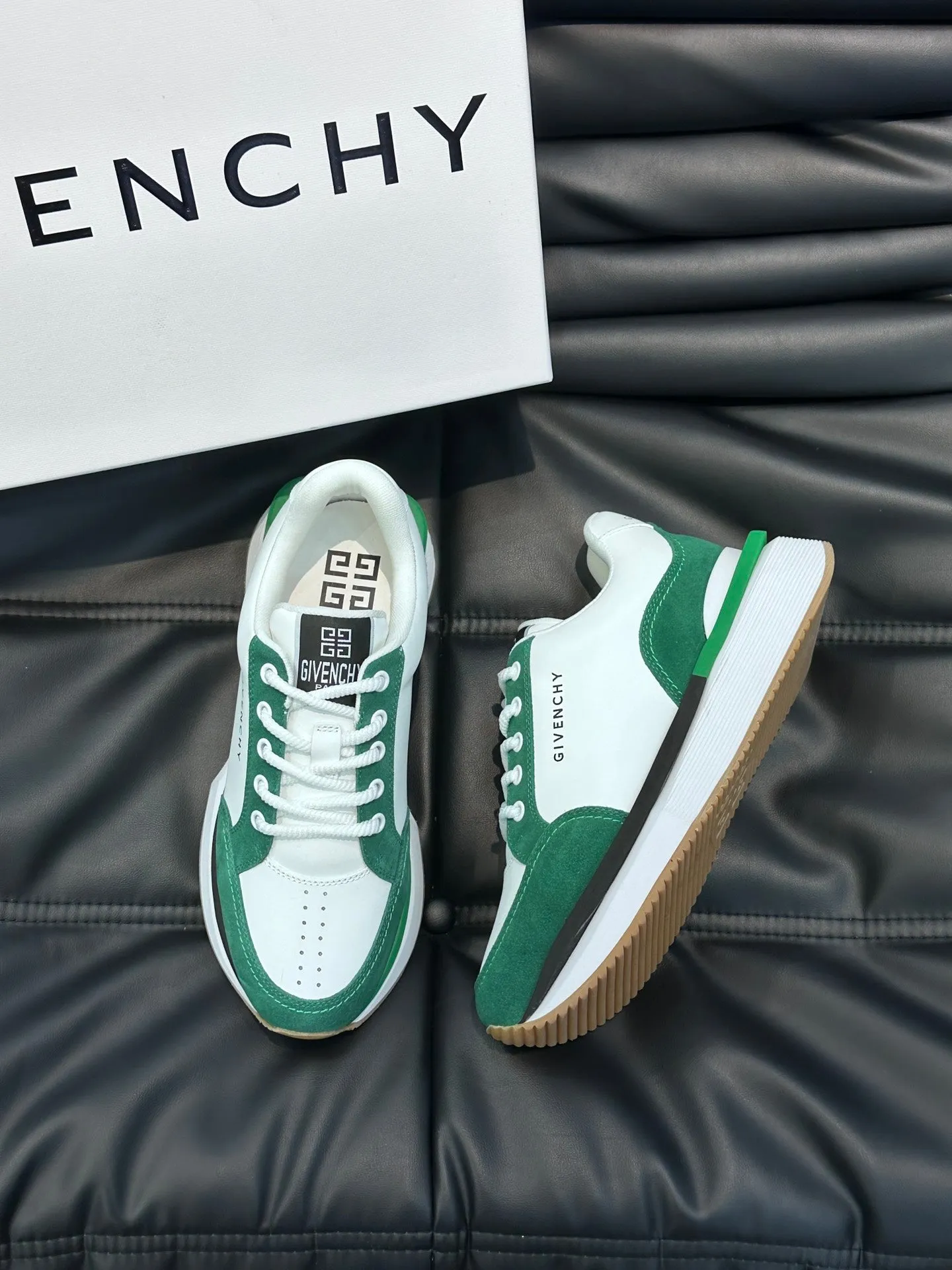 GVC Green and White Sneakers-020