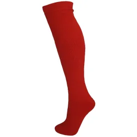 Manby Ski Accessories Kids Essential Thermal Ski Sock Red