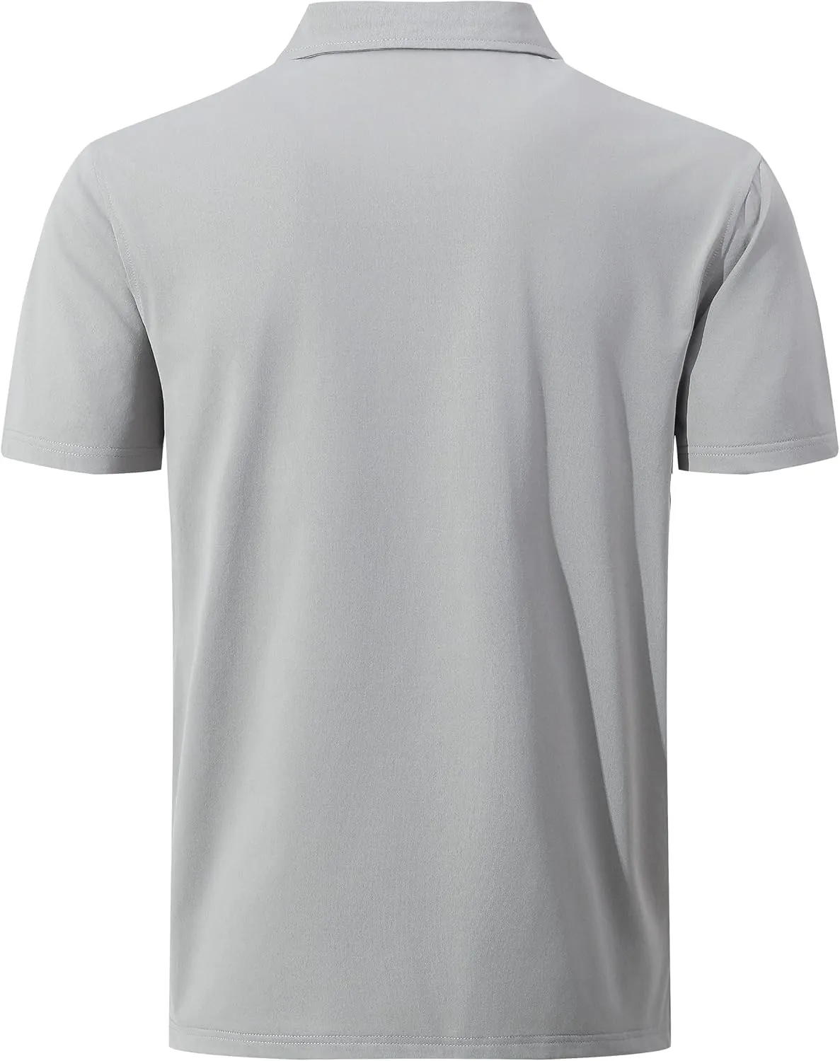 Men's Active Polo Shirt Lightweight Short Sleeve Athletic Golf Polos Daily Stylish Collared Shirts