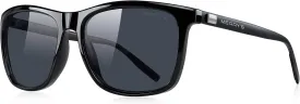 MERRY'S Unisex Polarized Aluminum Sunglasses Vintage Sun Glasses For Men/Women S8286
