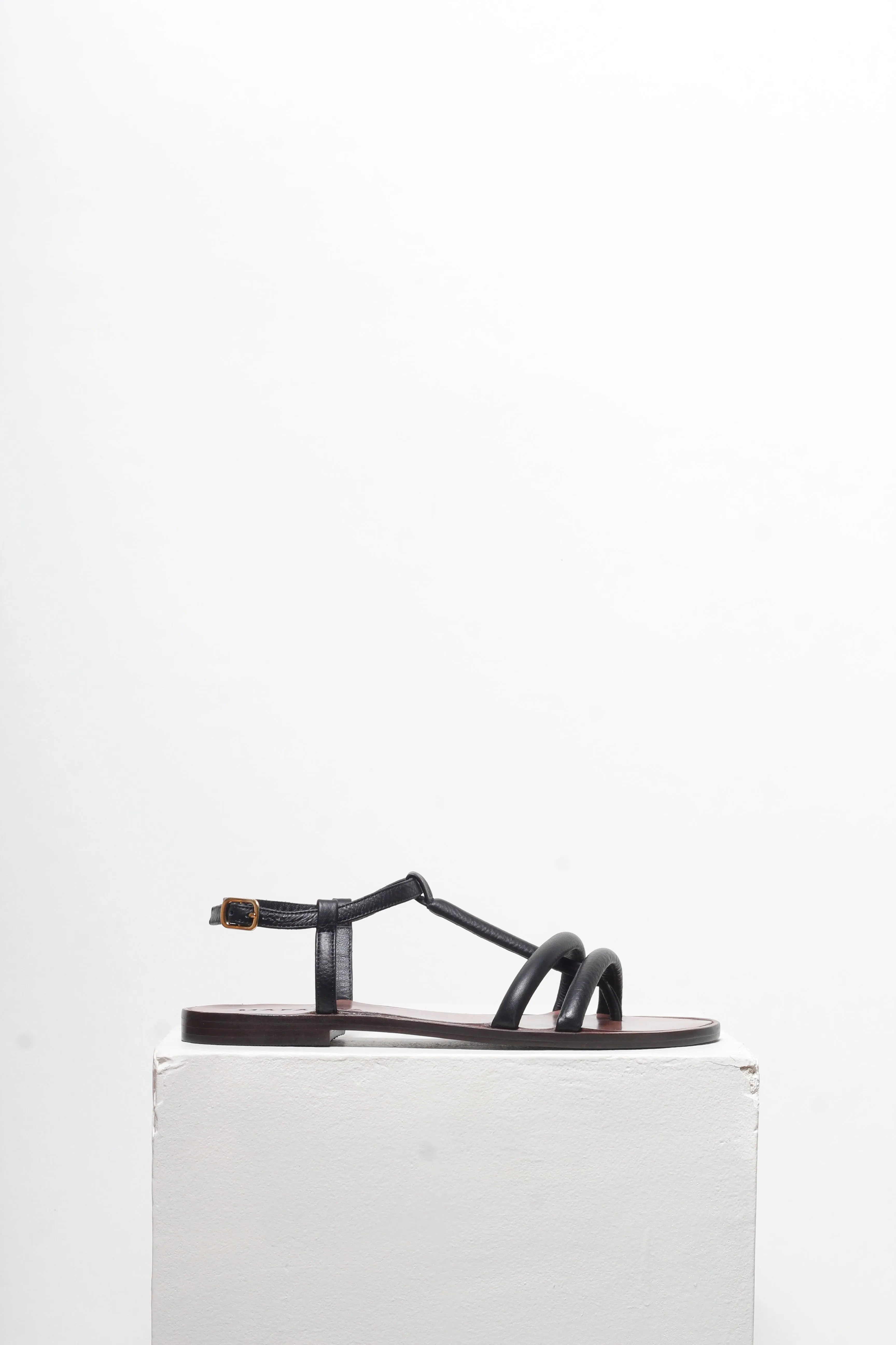 Mie Black Sandals