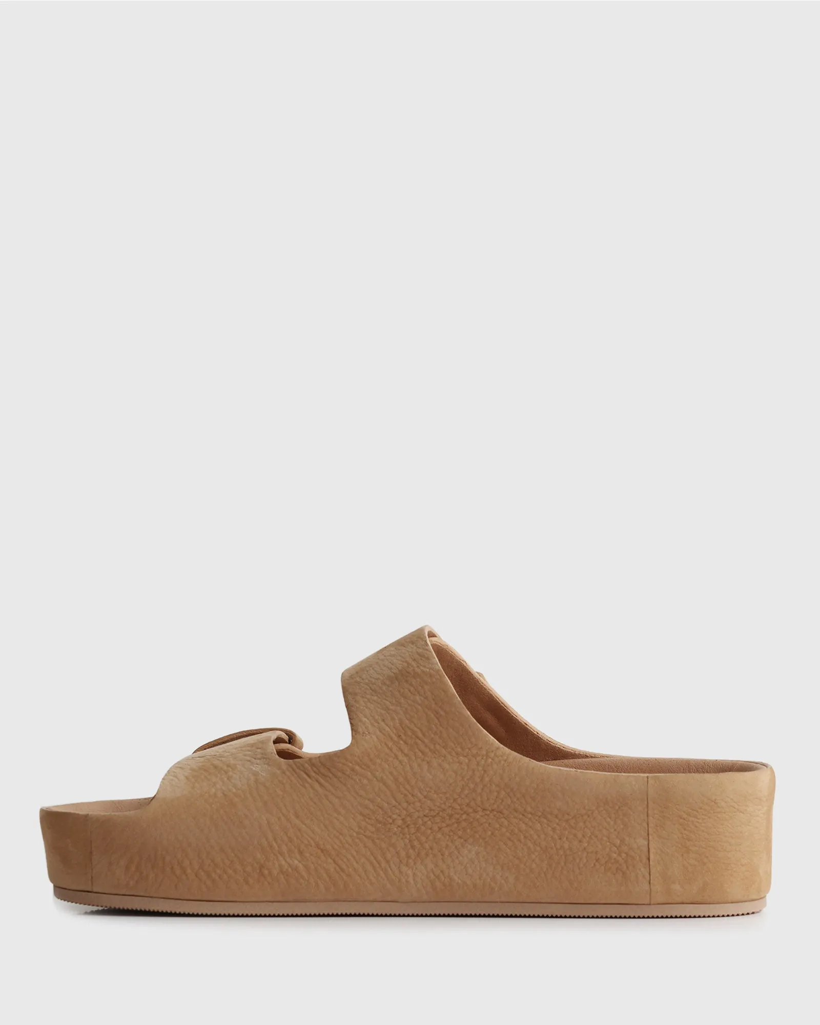 PRE-ORDER SAMIRA Nubuck Flatform Slides