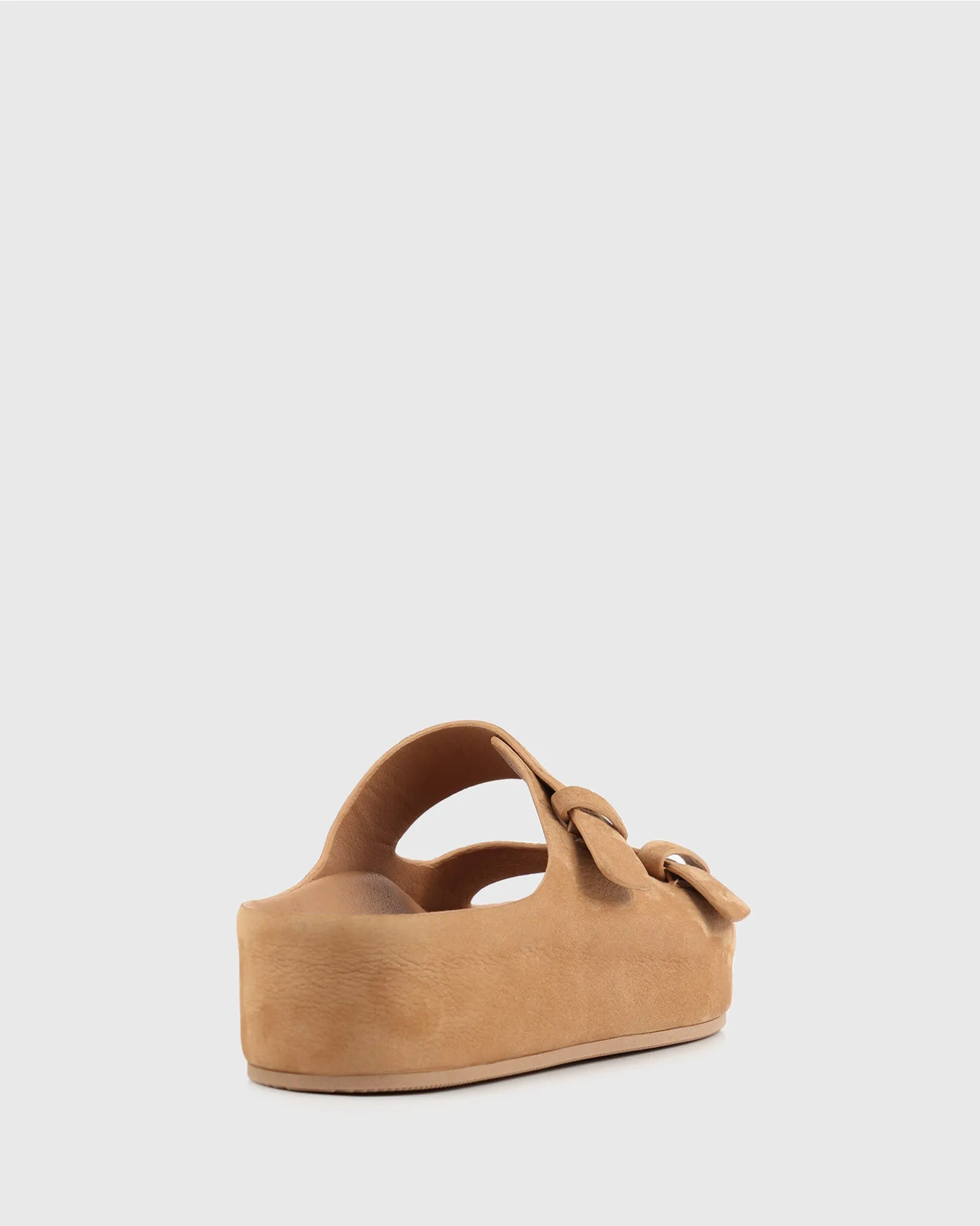 PRE-ORDER SAMIRA Nubuck Flatform Slides