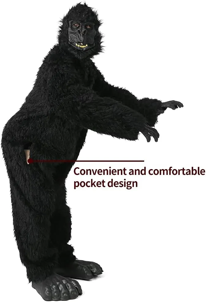 Seasons Deluxe Ape Costume with Feet