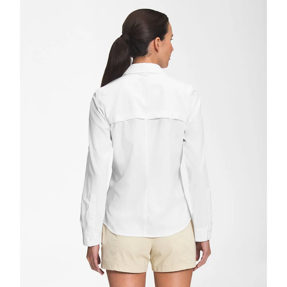 The North Face First Trail UPF Long Sleeve Womens TNF White