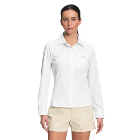 The North Face First Trail UPF Long Sleeve Womens TNF White